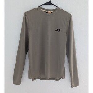 First Lite Yuma Synthetic Long Sleeve Crew Mens Size Small Walnut Hunting Top